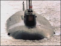 Tàu ngầm nguyên tử của Nga