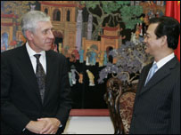 Bộ trưởng Jack Straw và Thủ tướng Nguyễn Tấn Dũng