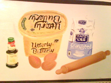 Acrylic Cooking Ingredients