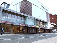 Exterior of the Norwich Theatre Royal