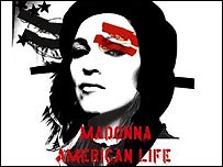 Capa do disco American Life, de Madonna