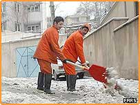 برف در تهران - عکس از خبرگزاری فارس