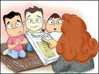 بابک و دوستان، قصه کودک ايرانی خردسالی است به نام بابک که در آمريکا زندگی می کند 