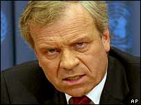 Generální tajemník aliance Jaap de Hoop Scheffer