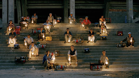 Detail of an image from Adrian Paci's video installation Turn On. Image © Francesca Kaufmann, Milan, and courtesy of Adrian Paci