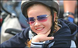 Young biker