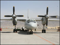 هواپیمای حمل و نقل نیروهای هوایی افغانستان