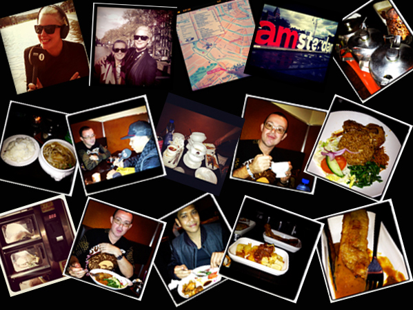 Montage of our photos from Amsterdam