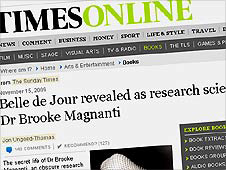 Times Online Belle de Jour story