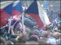 Biểu tình ở Prague năm 1989