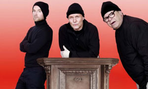 The Invisibles: (L-R) Hedley Huthwaite (Dean Lennox Kelly), Maurice Riley (Anthony Head) and Syd Woolsey (Warren Clarke)