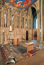 St Cuthnert's shrine