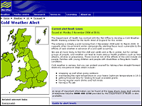 Met Office web page