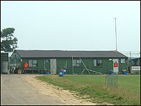 The clubhouse at St. Clement FC