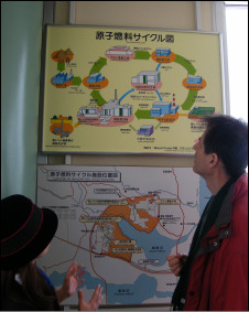 参观日本核燃料处理厂