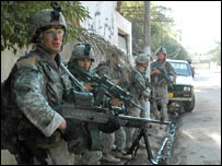 Bakuba'daki ABD askerleri