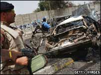 Explosão atingiu comboio policial no centro de Bagdá