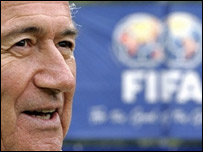 Sepp Blatter chủ tịch của FIFA