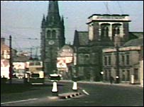 Queen St, Derby in 1944