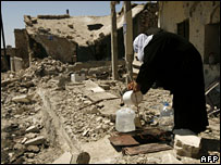 लेबनान में तबाही