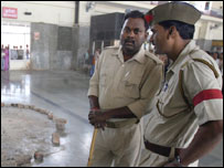 वाराणसी कैंट पर सुरक्षा व्यवस्था 