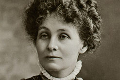 Emmeline Pankhurst copyright courtesy of the Museum of London