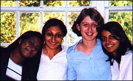 Anjna, Kate and friends