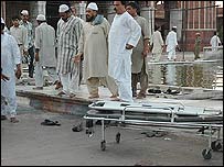 जामा मस्जिद का भीतरी हिस्सा