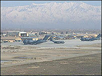 بريد د کابل په څنډو کې بگرام ته پرلارې شوى