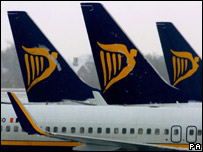 Aviões da Ryanair
