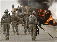 جنود امريكيون في افغانستان