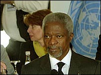 Birleşmiş Milletler Genel Sekreteri Kofi Annan 