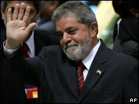 O presidente Luiz Inácio Lula da Silva