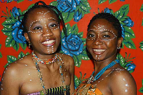 The 'Goddesses of Zambinka'. photo © Helen Burrows