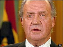 Španělský král Juan Carlos