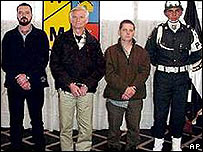 Irlandeses presos na Colômbia