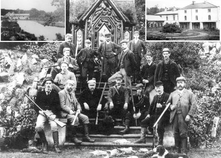 Old photos of Wepre Hall and estate, courtesy Friends of Wepre