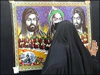 زن شيعه عراقی 