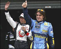 آلونسو قهرمان فعلی فرمول 1