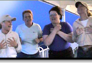 Image of women on ferry