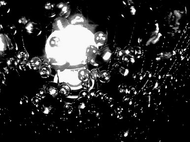 Lamp lightbulb silver