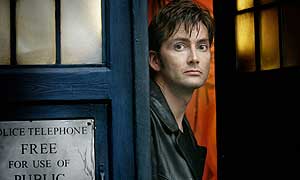 David Tennant as Doctor Who in The Christmas Invasion