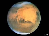 مریخ کی سطح