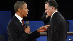 Barack Obama e Mitt Romney