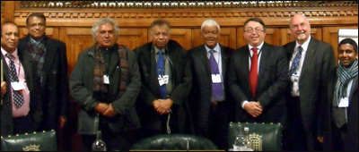 Participants of Westminster meeting (Photo courtsey: Dai Liyanage