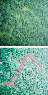 Místo možného nálezu ztraceného města, zdroj: http://thestar.com 