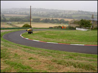 Harewood Speed Hillclimb course