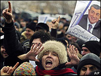 Протести опозиції в Грузії