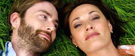 David Tennant and Sarah Parish as Alan and Tricia