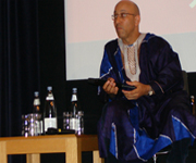 Peter Herbert takes questions from the floor